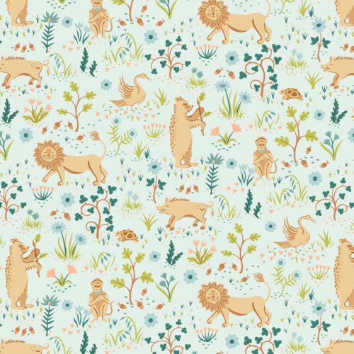 Liberty Quilting Collection Tudor Fauna A
