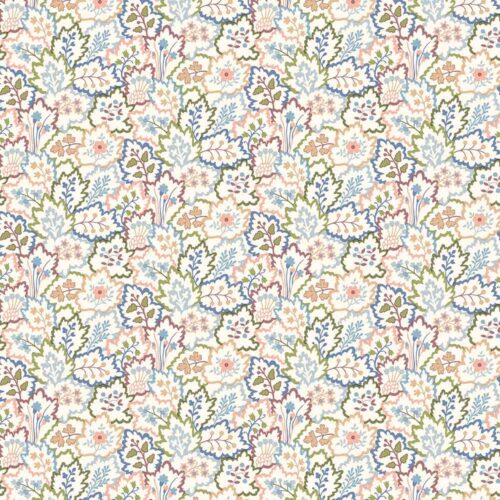 Liberty Quilting Cotton Cascading Leaves B 1m Remnant (Box N)