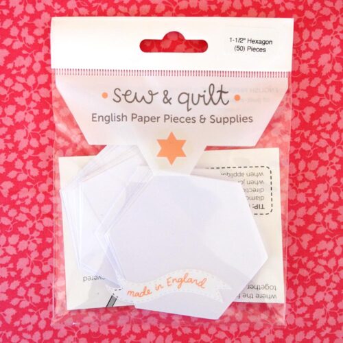 Epp hexagon paper pieces
