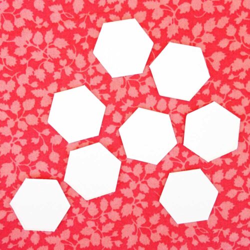 hexagon epp paper pieces