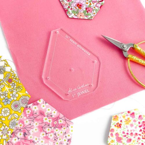 jewel acrylic cutting template
