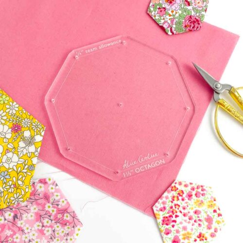 octagon acrylic cutting template