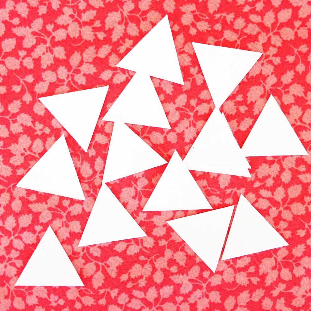 Triangle EPP Paper Pieces