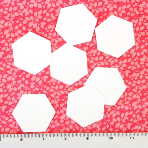 Hexagon epp paper pieces