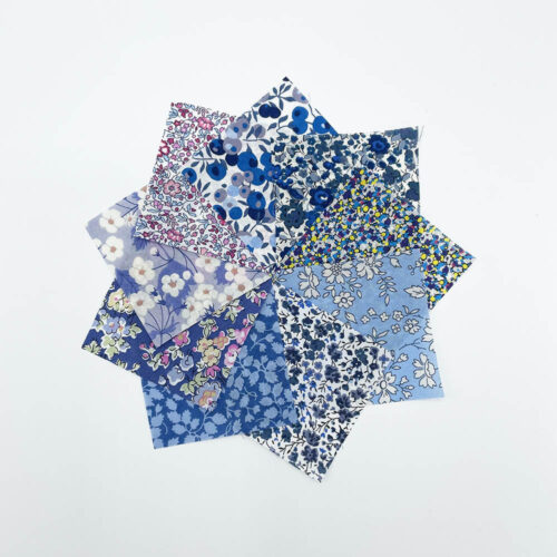 Liberty Tana Lawn Fabric squares for patchwork