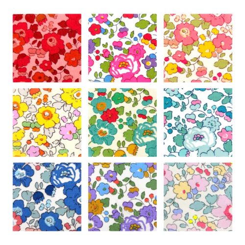 Liberty Fabric Tana Lawn 2.5" Betsy Charm Squares | 36pcs