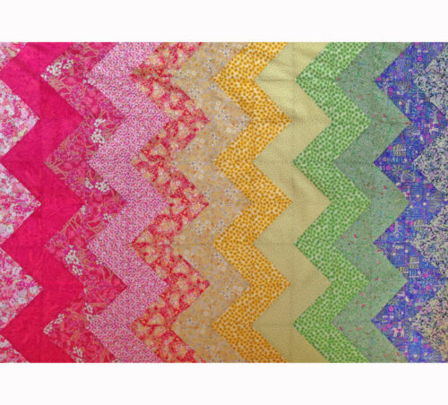 PATTERN : Chevron Rainbow Quilt Pattern - Image 3