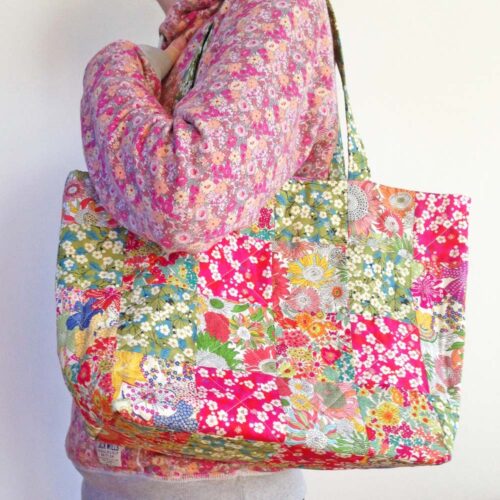 Liberty Patchwork Katherine Bag Fabric - Image 5