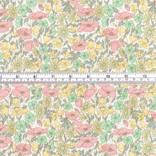 Liberty Tana Lawn Fabric Poppy and Daisy B - Image 2