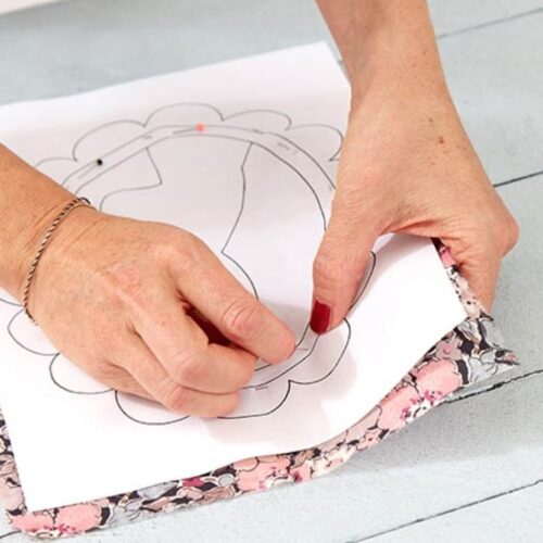 FREE Rabbit Applique Template Download - Image 3