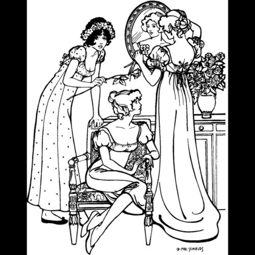 Folkwear Empire Dress Sewing Pattern 215