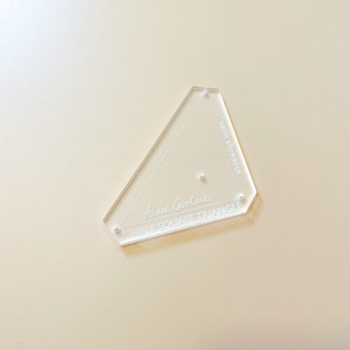 2" Half Square Triangle Template
