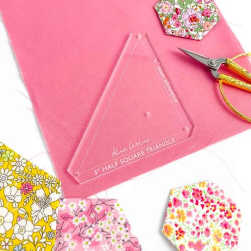 acrylic shape for English paper piecing