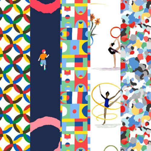Liberty Fabric Tana Lawn® 5 Fat Quarters Primary Champions Selection 177