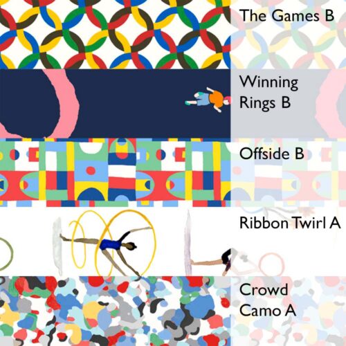 Liberty Fabric Tana Lawn® 5 Fat Quarters Primary Champions Selection 177 - Image 3