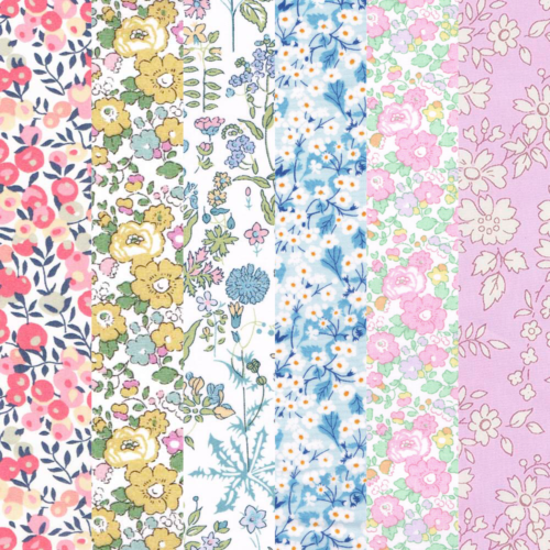 Liberty Fabric Tana Lawn® 6 Fat Quarters Pastels 371