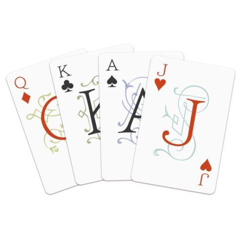 william morris playing card set