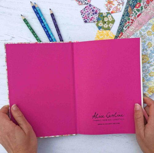 Liberty Fabric Covered Notebook