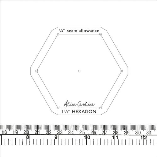 acrylic shape for English paper piecing
