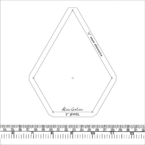 acrylic shape for English paper piecing