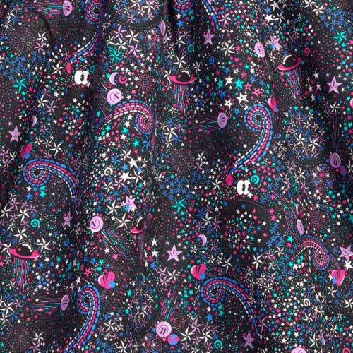 Liberty Fabric Adelaide In Space