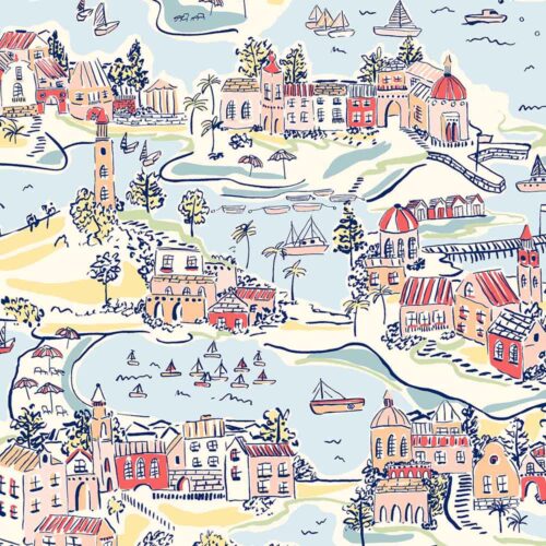 Liberty Quilting Collection Adventure Coast C