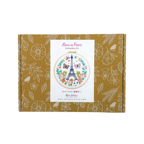 Alice in Paris Embroidery Kit