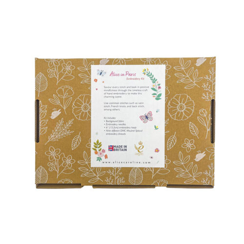 Alice in Paris Embroidery Kit - Image 7