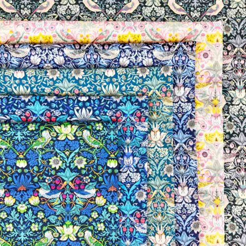 Liberty Tana Lawn Fabric Strawberry Thief L - Image 5