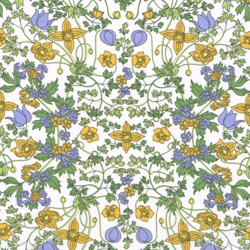 Liberty Tana Lawn® Fabric Alpine Nouveau A