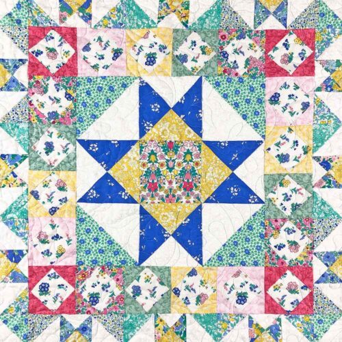 Liberty Andromeda Patchwork Quilt