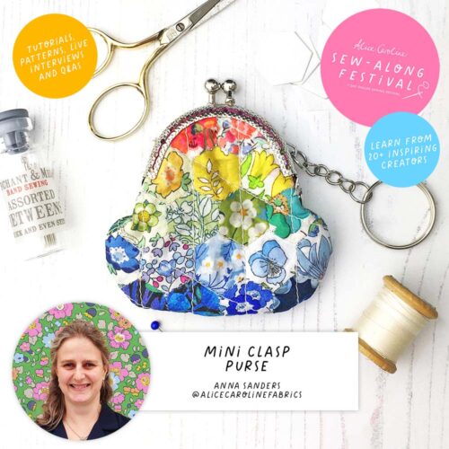 Mini Clasp Purse with Anna Sanders: Fabric & Equipment Requirements
