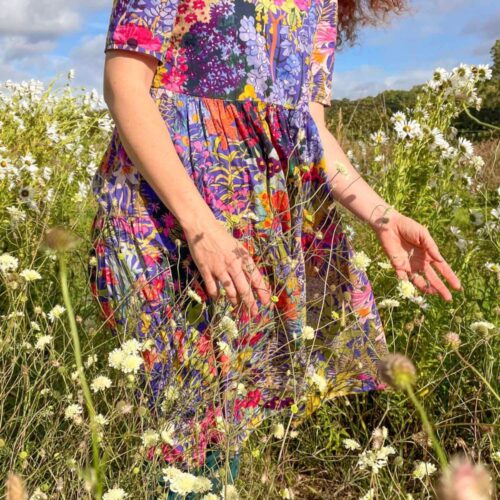 Liberty Tana Lawn Fabric Anna's Garden X - Image 9