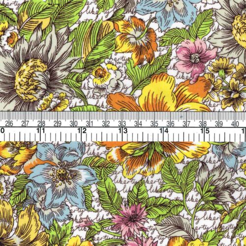 Liberty Tana Lawn® Fabric Anthem Blooms C - Image 3