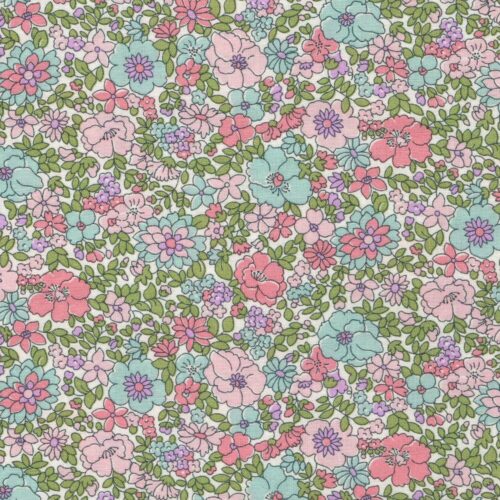 Liberty Quilting Cotton Fabric Arley Rose B