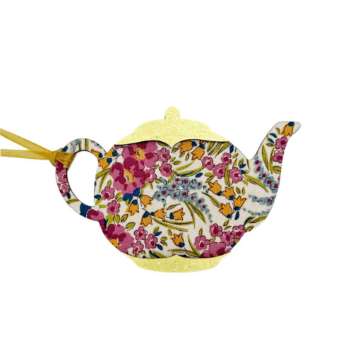 Liberty Decoration - Teapot In Swirling Petals