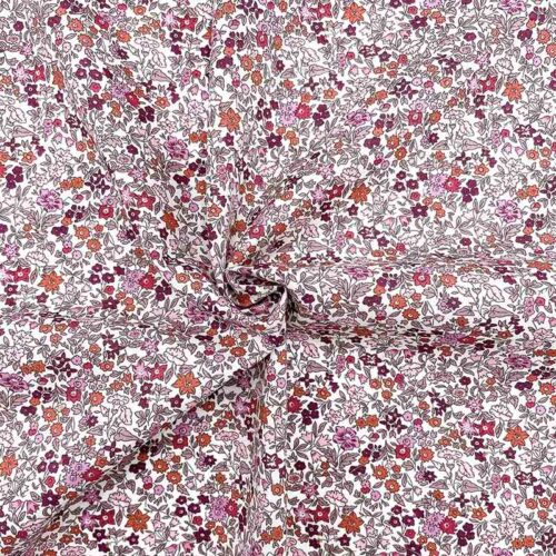 Liberty fabric scrunched