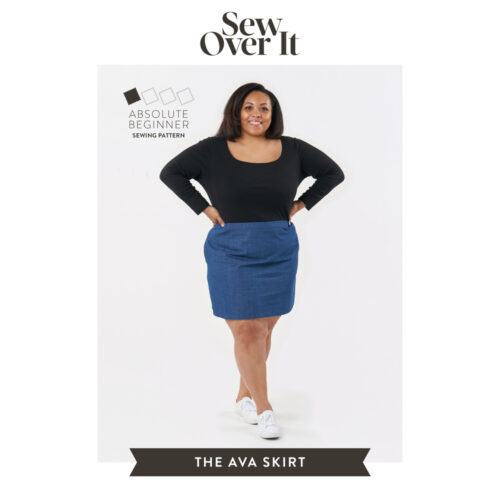 Sew Over It The Ava Skirt Dressmaking Pattern Sizes 18-30