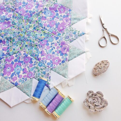 Radiant Stars Quilt BOM - 2019 Liberty Tana Lawn - Image 8