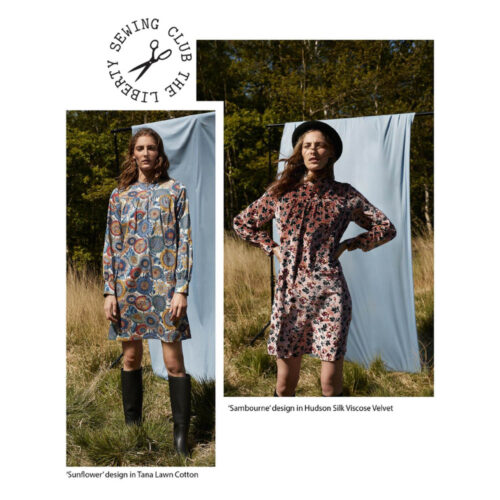 Liberty Dress Pattern Bertie Shift Dress - Image 2