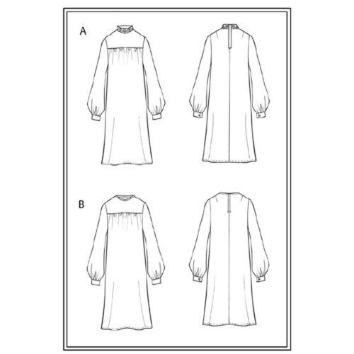 Liberty Dress Pattern Bertie Shift Dress - Image 3