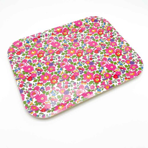 Large Tray In Liberty Betsy Dark Pink (A-40) - Image 2