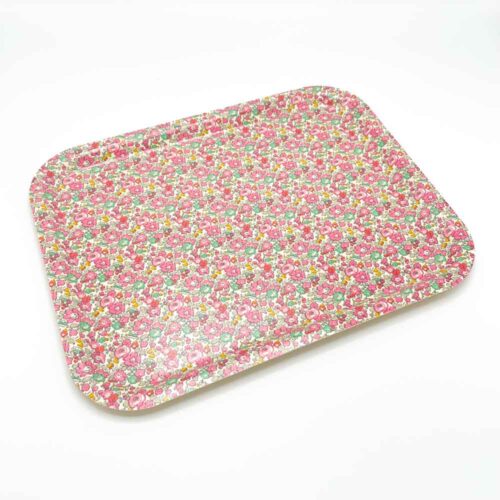 Large Tray In Liberty Betsy Ann Light Pink - Image 2