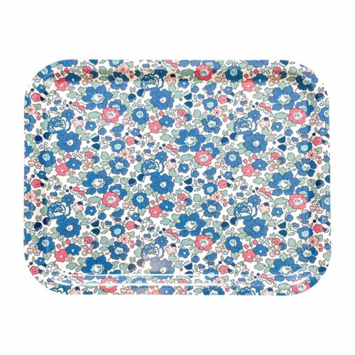 Large Tray In Liberty Betsy Blue (B)