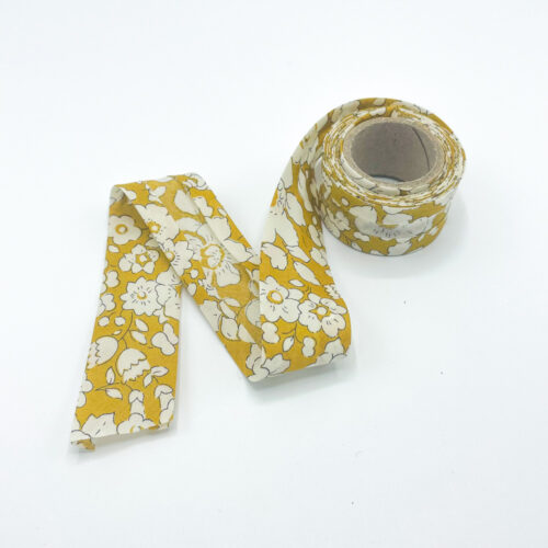 Alice Caroline Betsy Boo Yellow Bias Binding