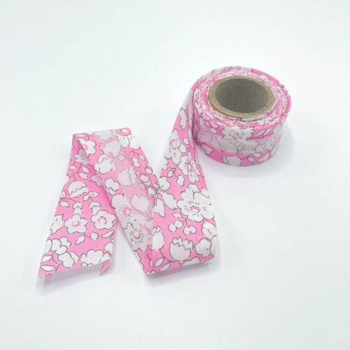 Liberty Betsy Boo Pink Bias Binding