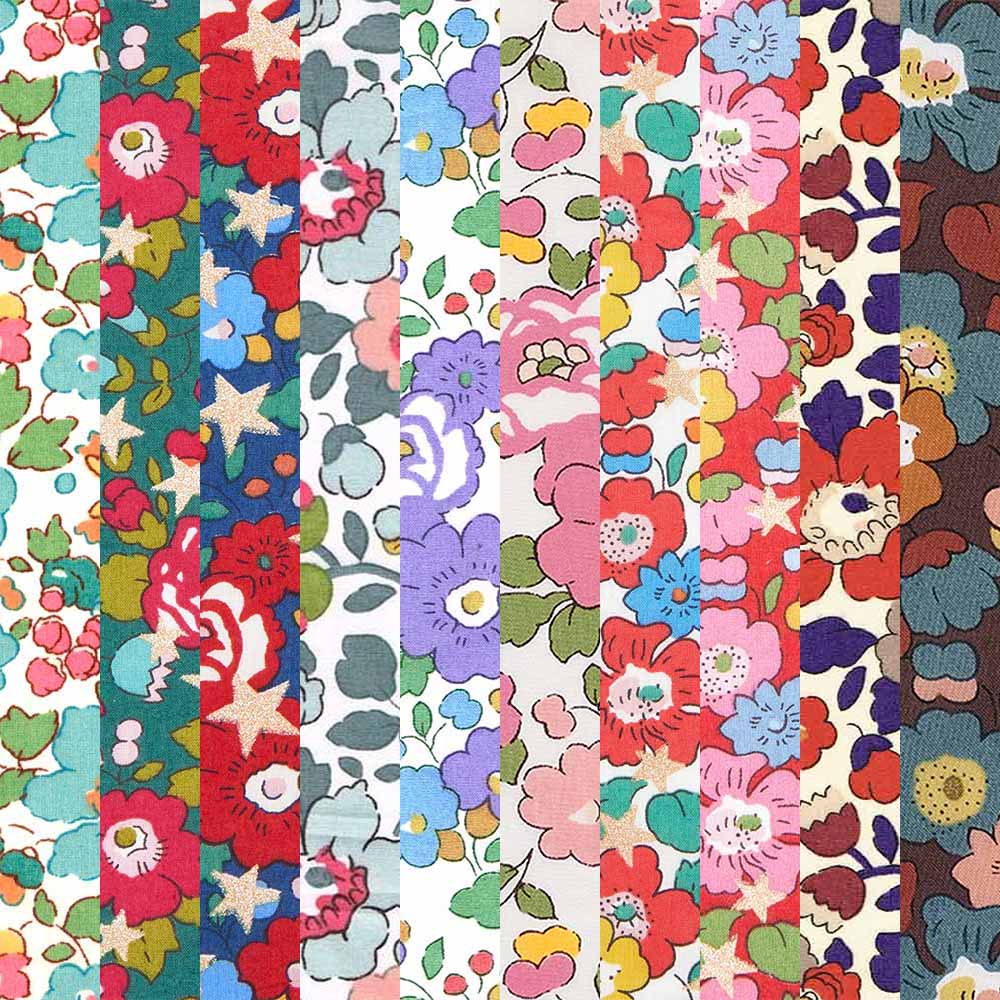 Liberty Tana Lawn Betsy Fat Quarter Bundle