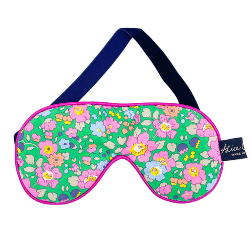Betsy Meadow Liberty Fabric Eye Mask