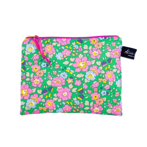 Liberty Fabric Travel Pouch Alice Caroline