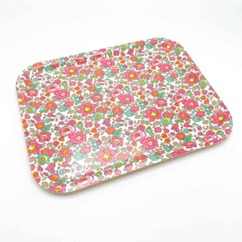Large Tray In Liberty Betsy Light Pink - Image 2